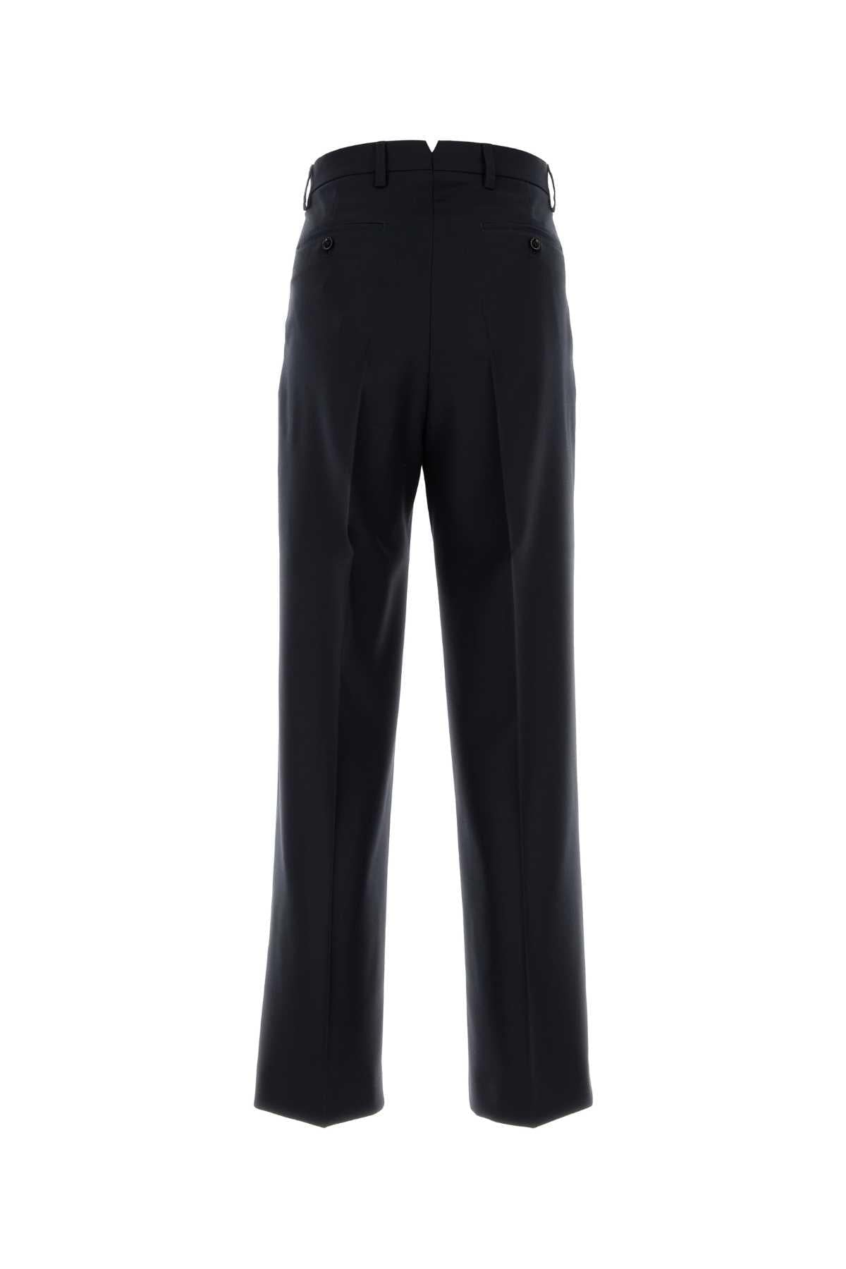 Ami Men Midnight Blue Wool Pant AMI PARIS