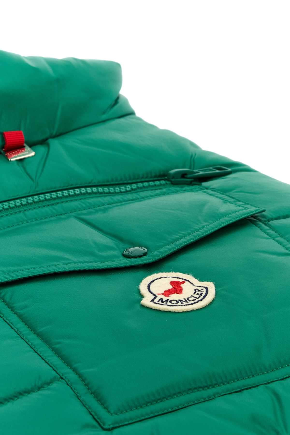 Moncler Unisex Grass Green Nylon Dog Padded Jacket MONCLER
