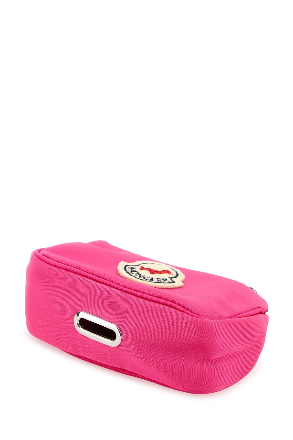 Moncler Unisex Fluo Pink Nylon Dogs Bag Dispenser MONCLER