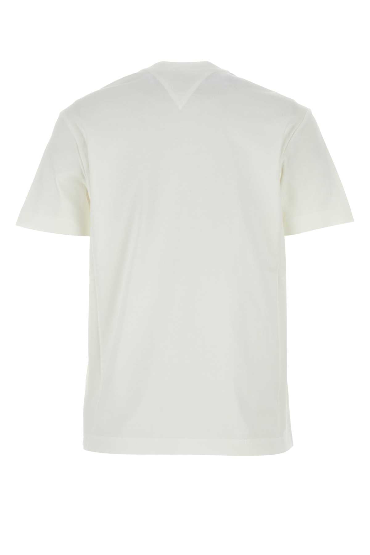 Bottega Veneta Women White Cotton T-Shirt BOTTEGA VENETA