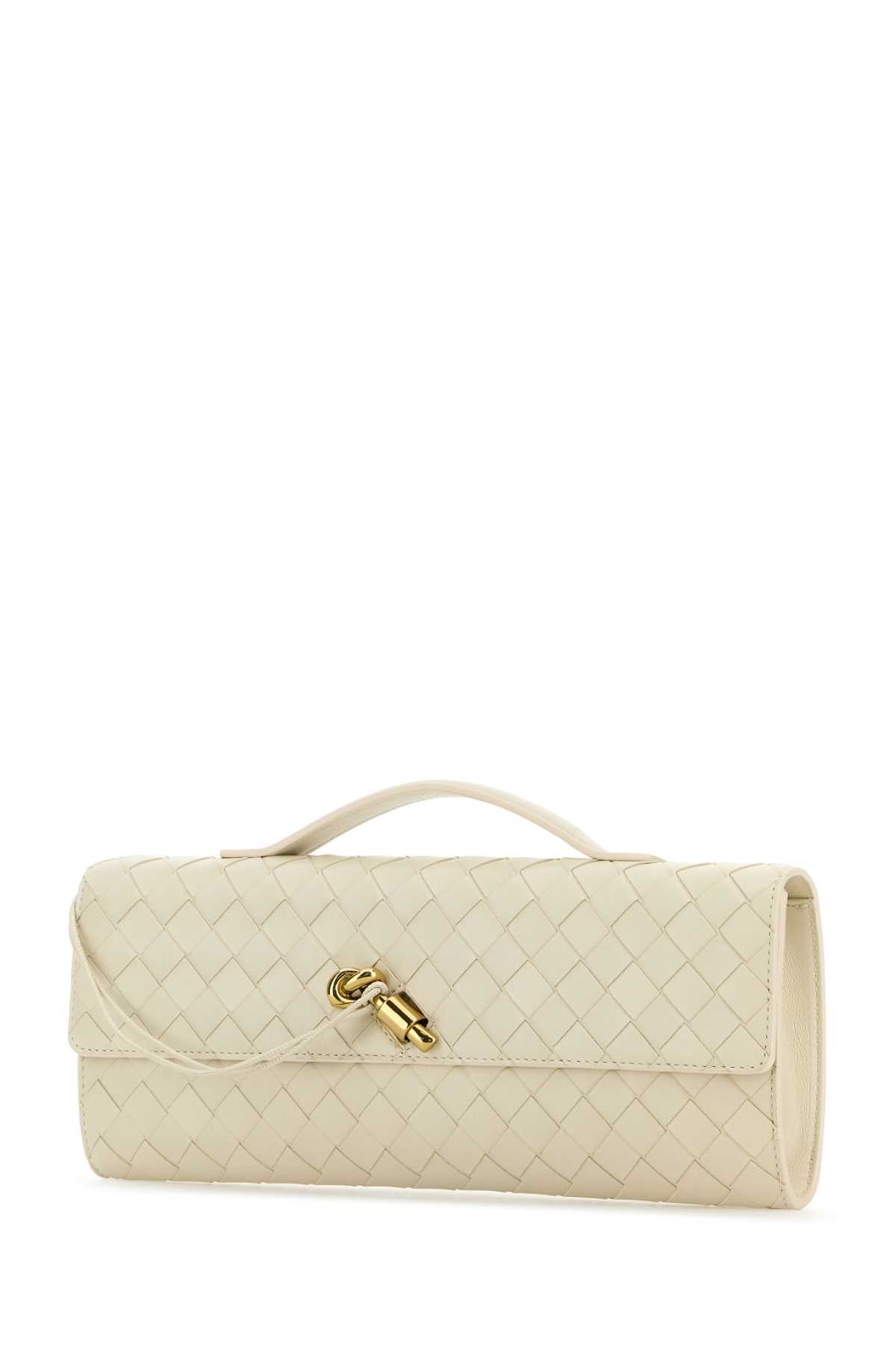 Bottega Veneta Women Ivory Leather Andiamo Handbag BOTTEGA VENETA