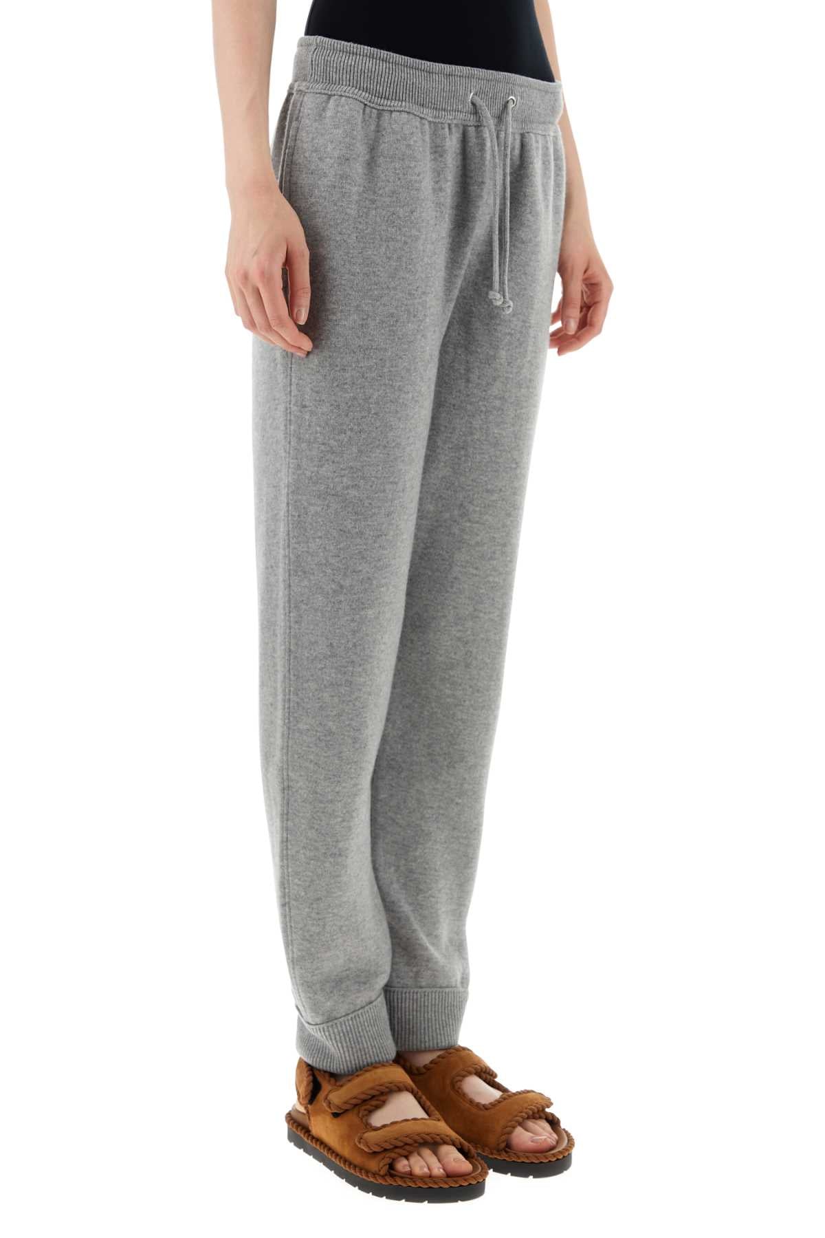 Bottega Veneta Women Grey Cashmere Joggers BOTTEGA VENETA