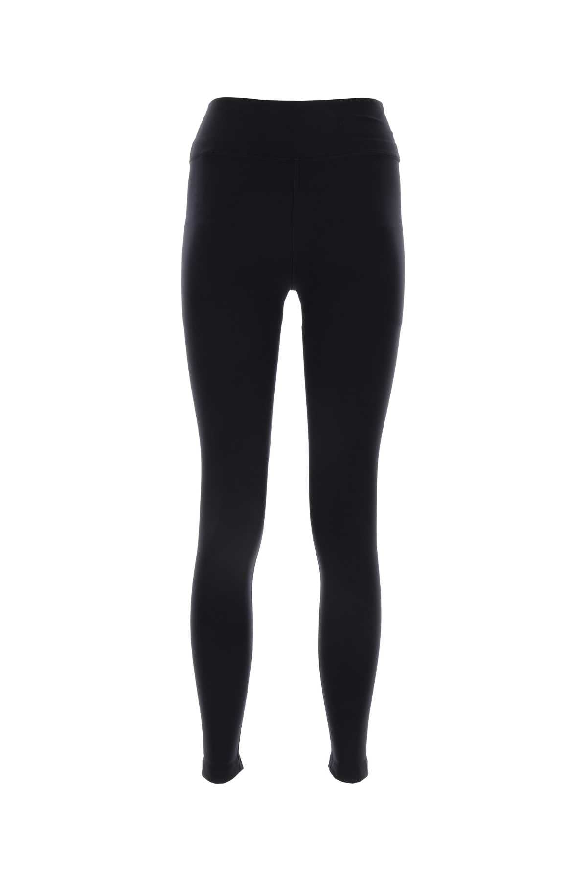 Balenciaga Women Black Stretch Nylon Leggings BALENCIAGA