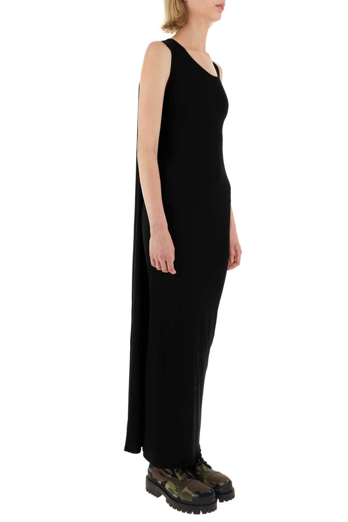 Balenciaga Women Black Stretch Viscose Dress BALENCIAGA