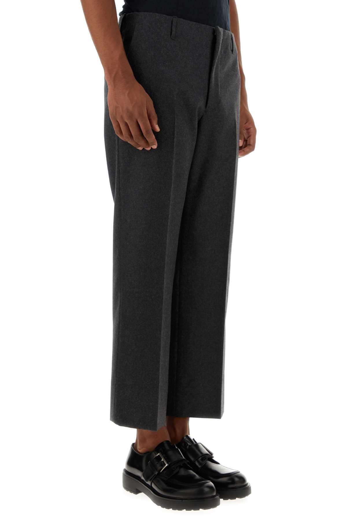 Prada Men Grey Wool Pant PRADA