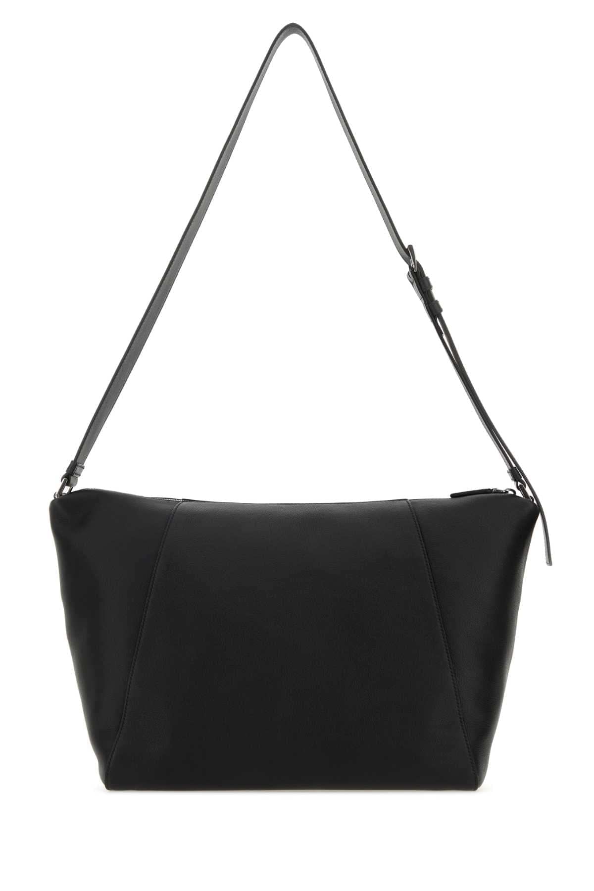 Prada Men Black Leather Crossbody Bag PRADA