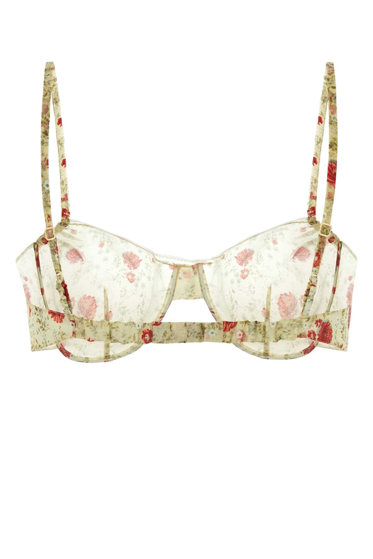 Prada Women Printed Nylonette Crop-Top PRADA