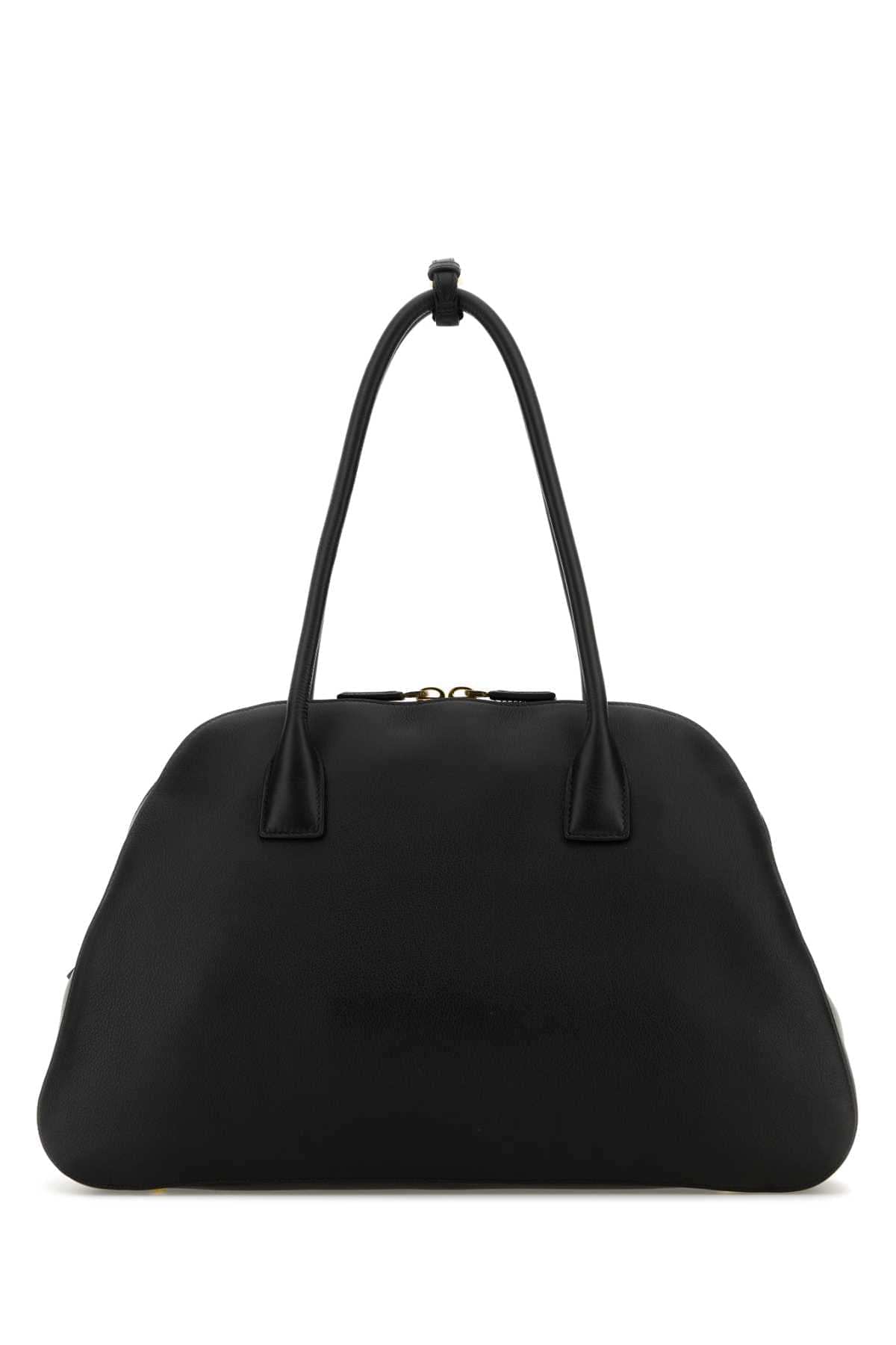 Prada Women Black Leather Medium Shopping Bag PRADA
