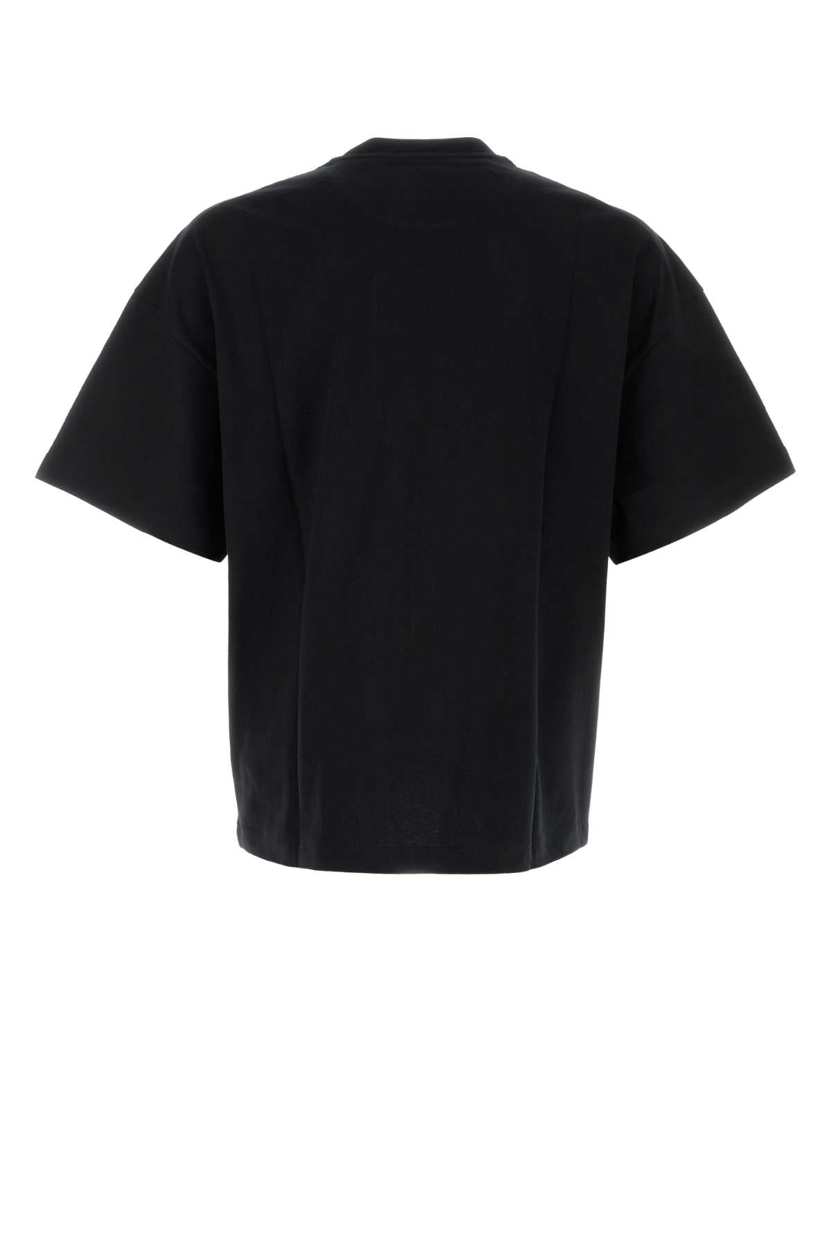 Jil Sander Men Black Cotton T-Shirt JIL SANDER