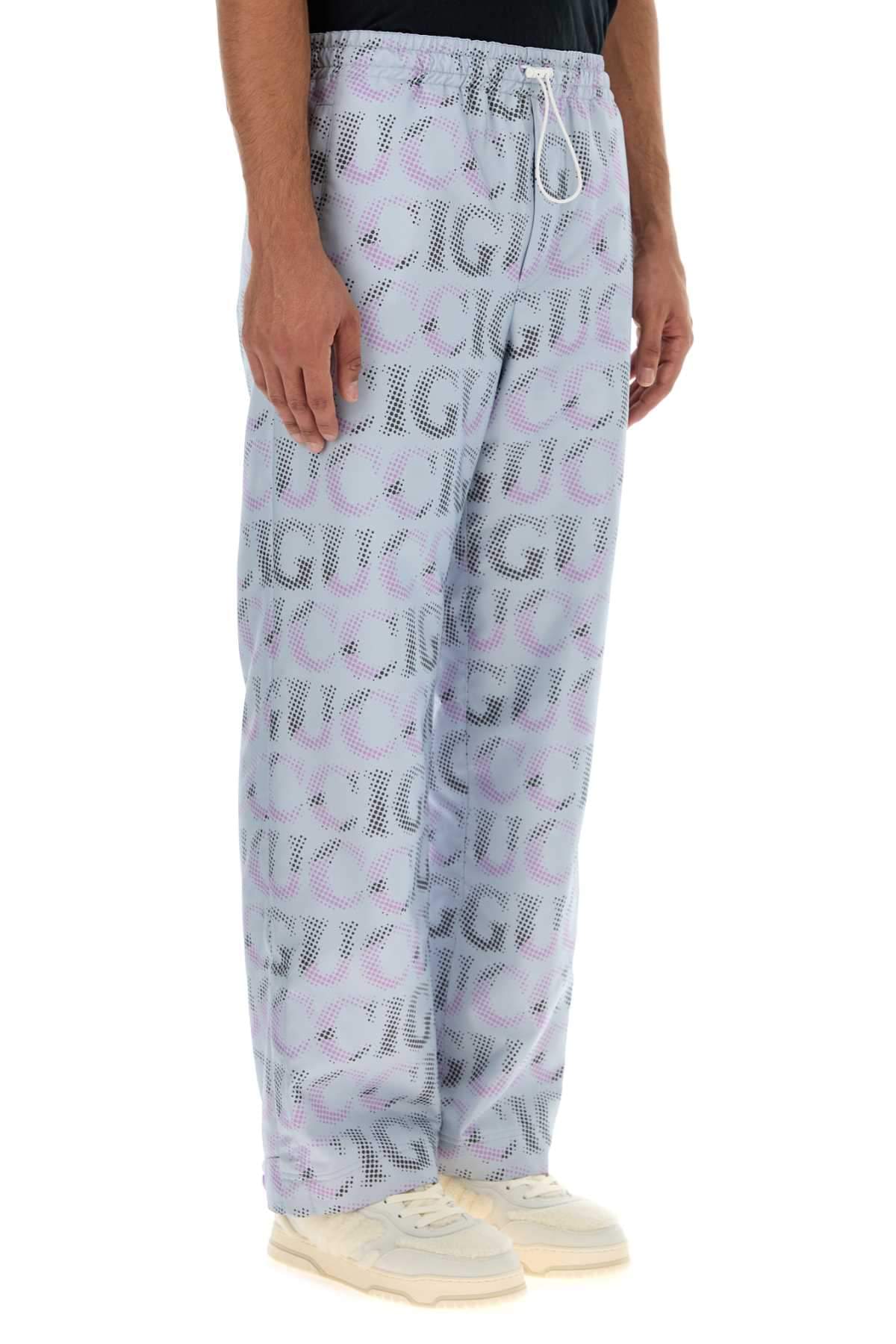 Gucci Men Printed Polyester Pant GUCCI