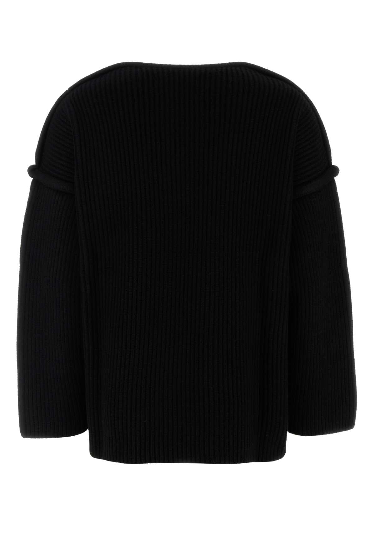 Jil Sander Women Black Wool Sweater JIL SANDER