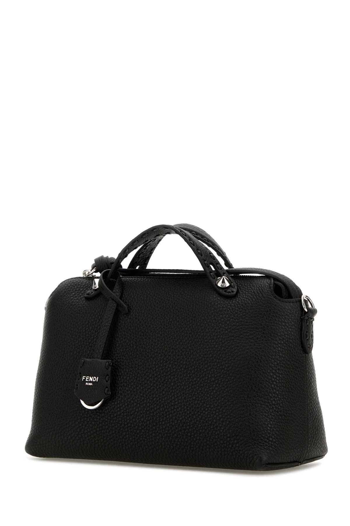 Fendi Women Black Leather Medium By The Way Handbag