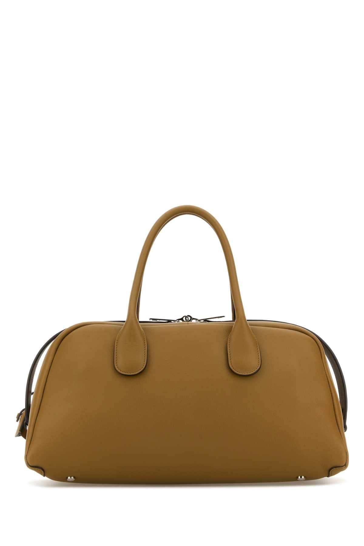 Tod's Women Khaki Leather Medium Darsena Handbag TOD'S