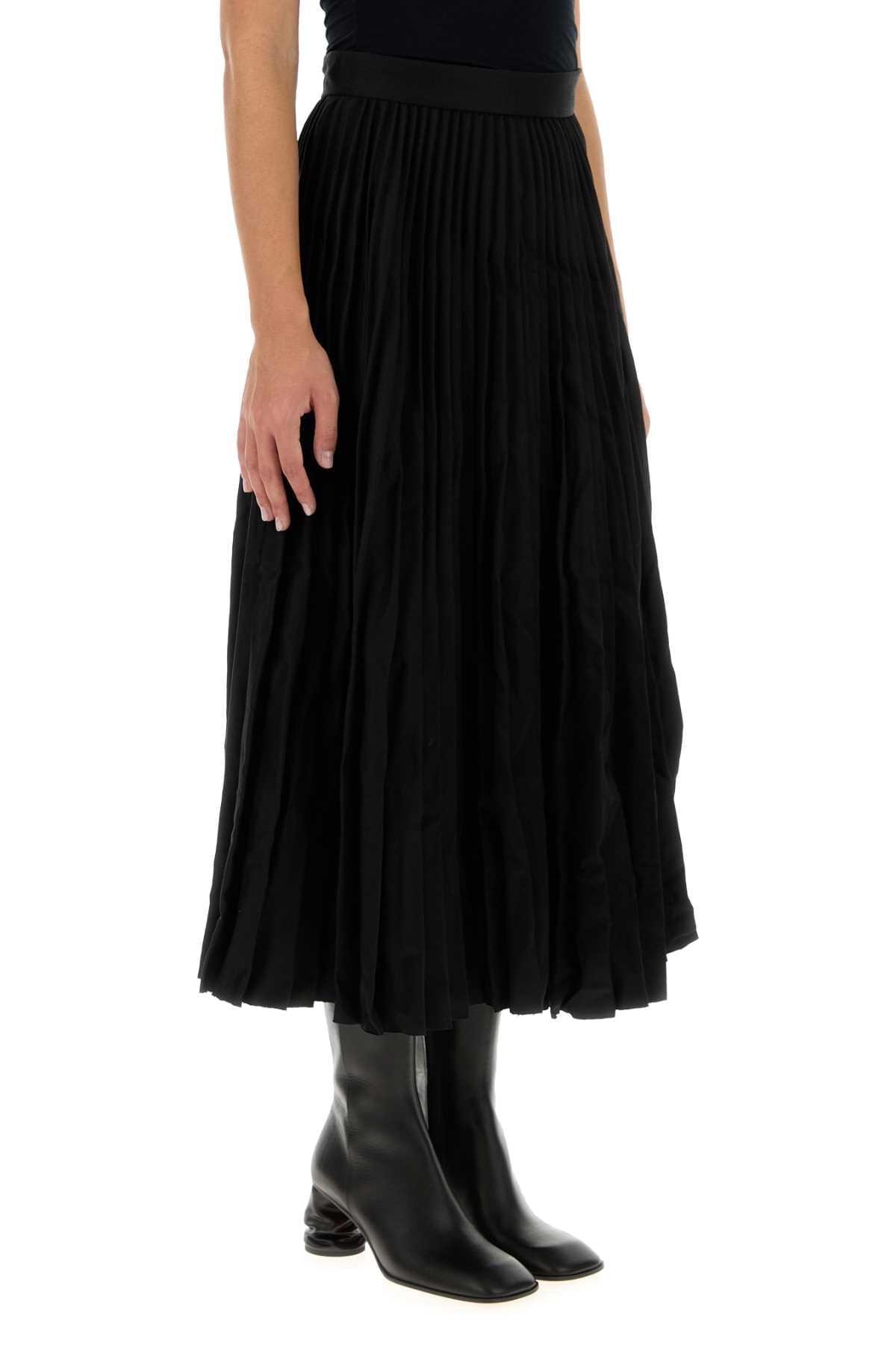 Balenciaga Women Black Wool Skirt BALENCIAGA