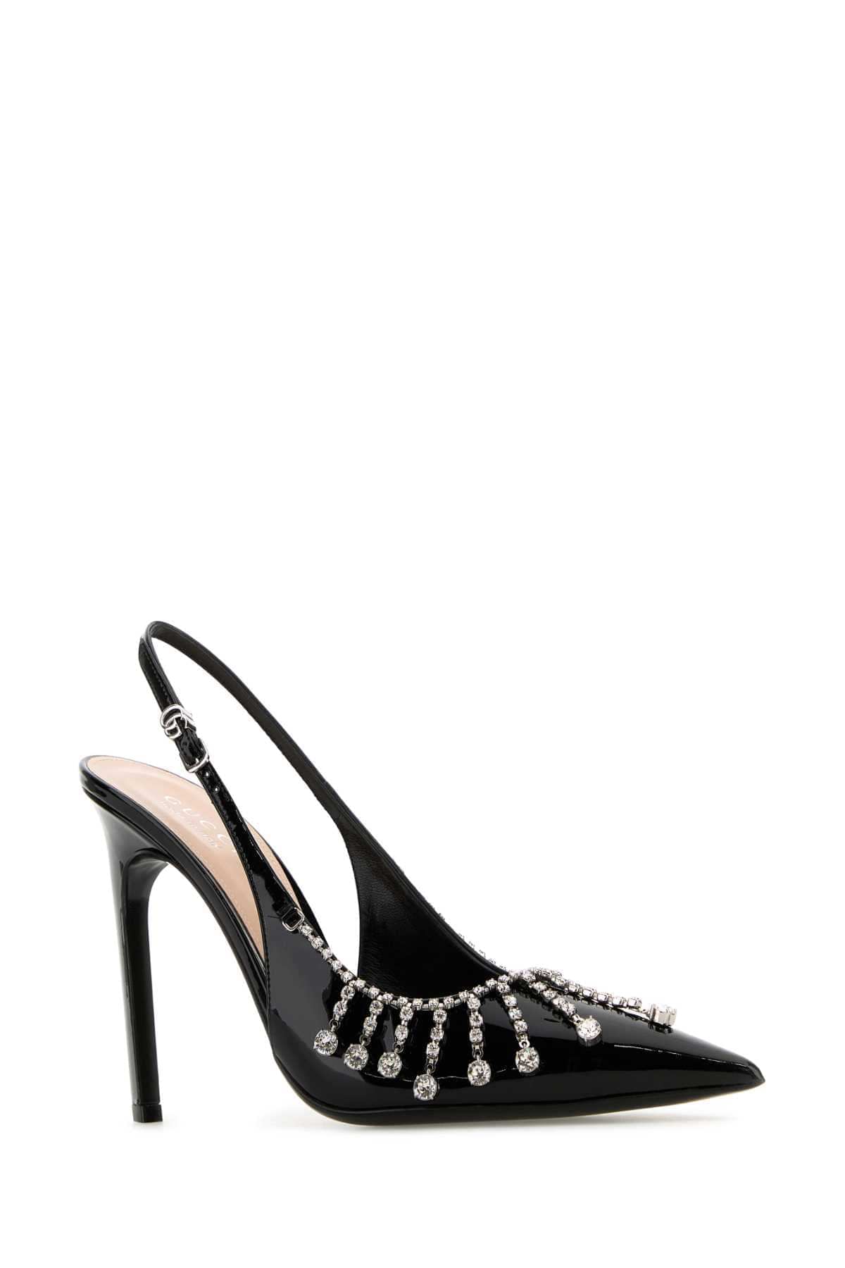 Gucci Women Black Leather Pumps GUCCI