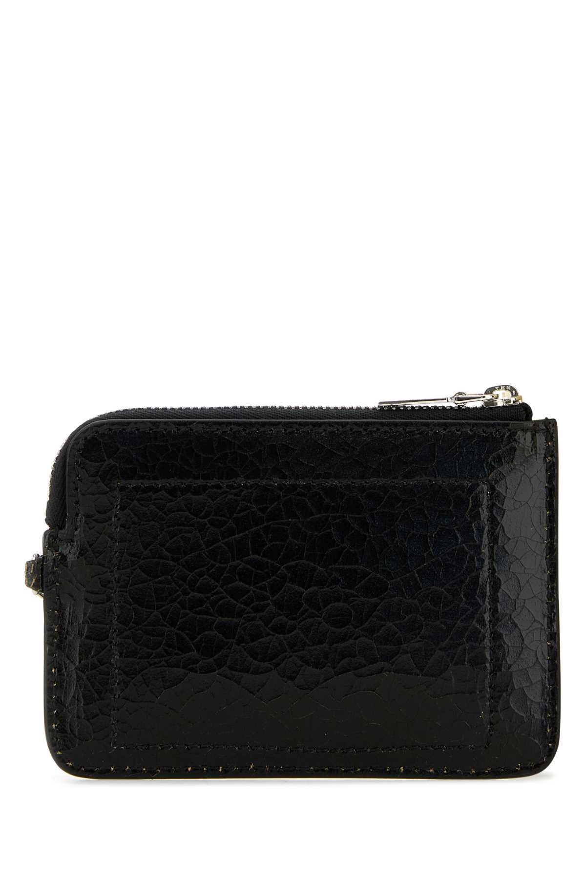 Alexander Mcqueen Men Black Leather Card Holder ALEXANDER MCQUEEN