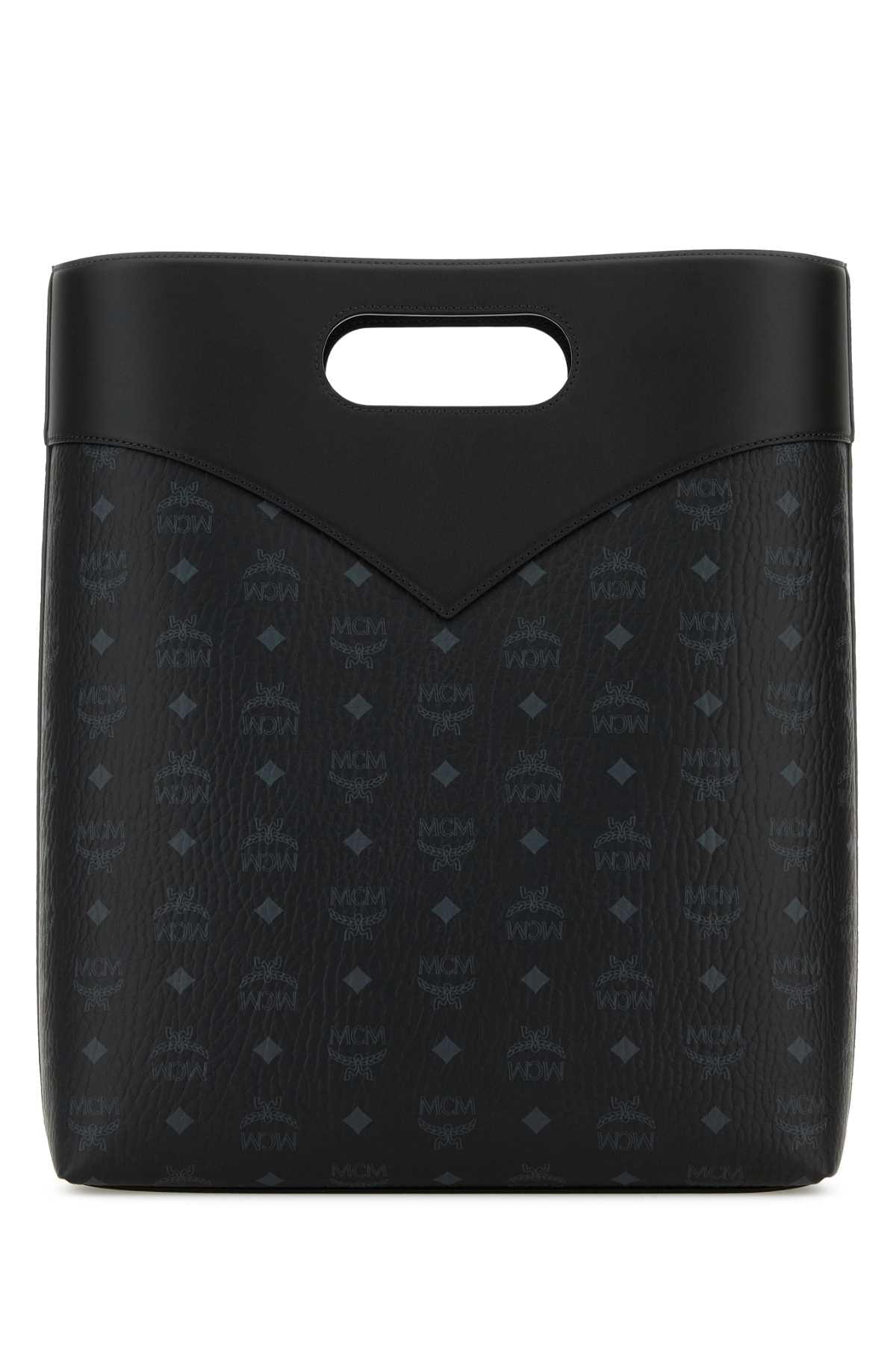 Mcm Women Printed Canvas Shopping Bag MCM