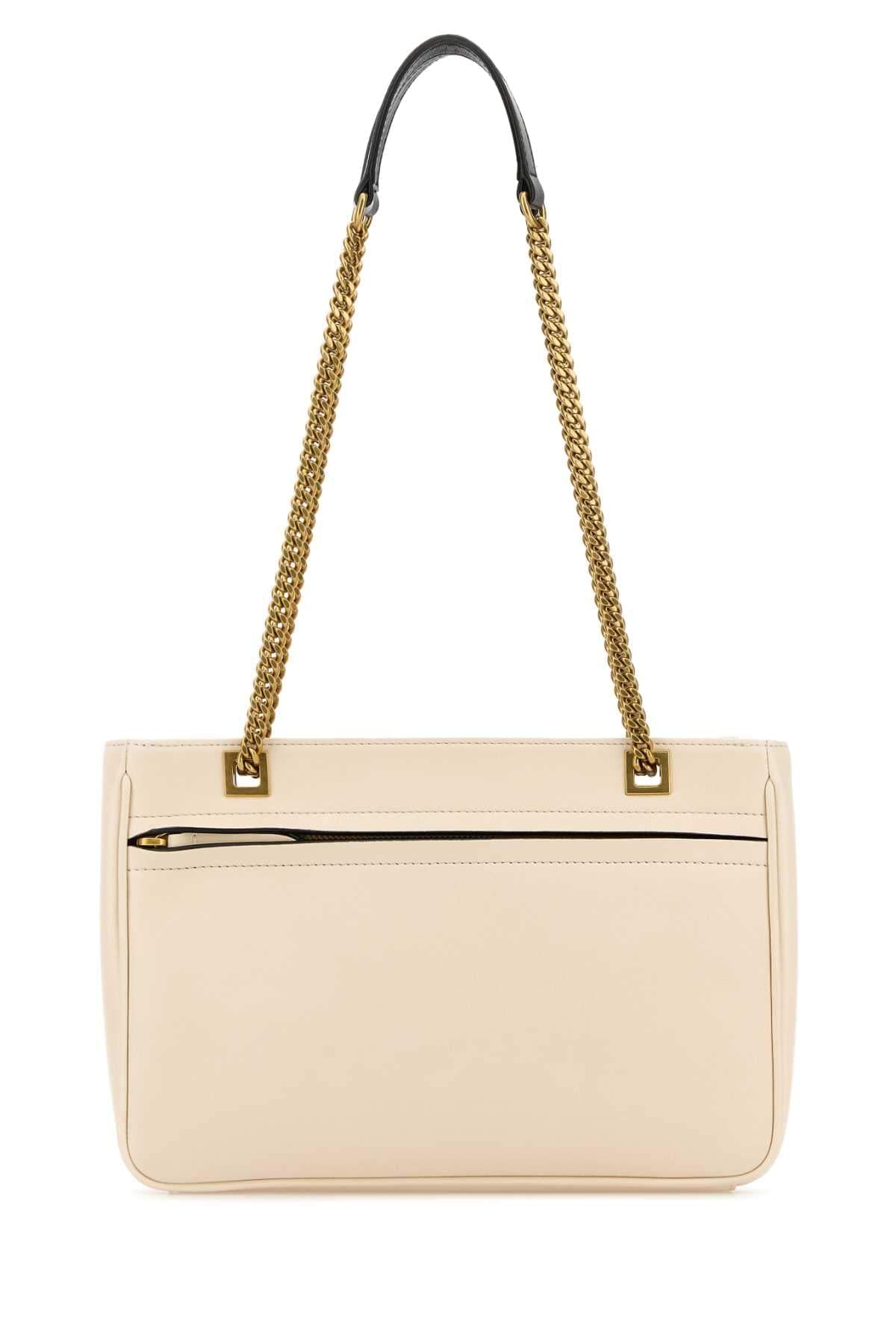 Valentino Garavani Women Ivory Nappa Leather Small Viva Superstar Shoulder Bag VALENTINO GARAVANI