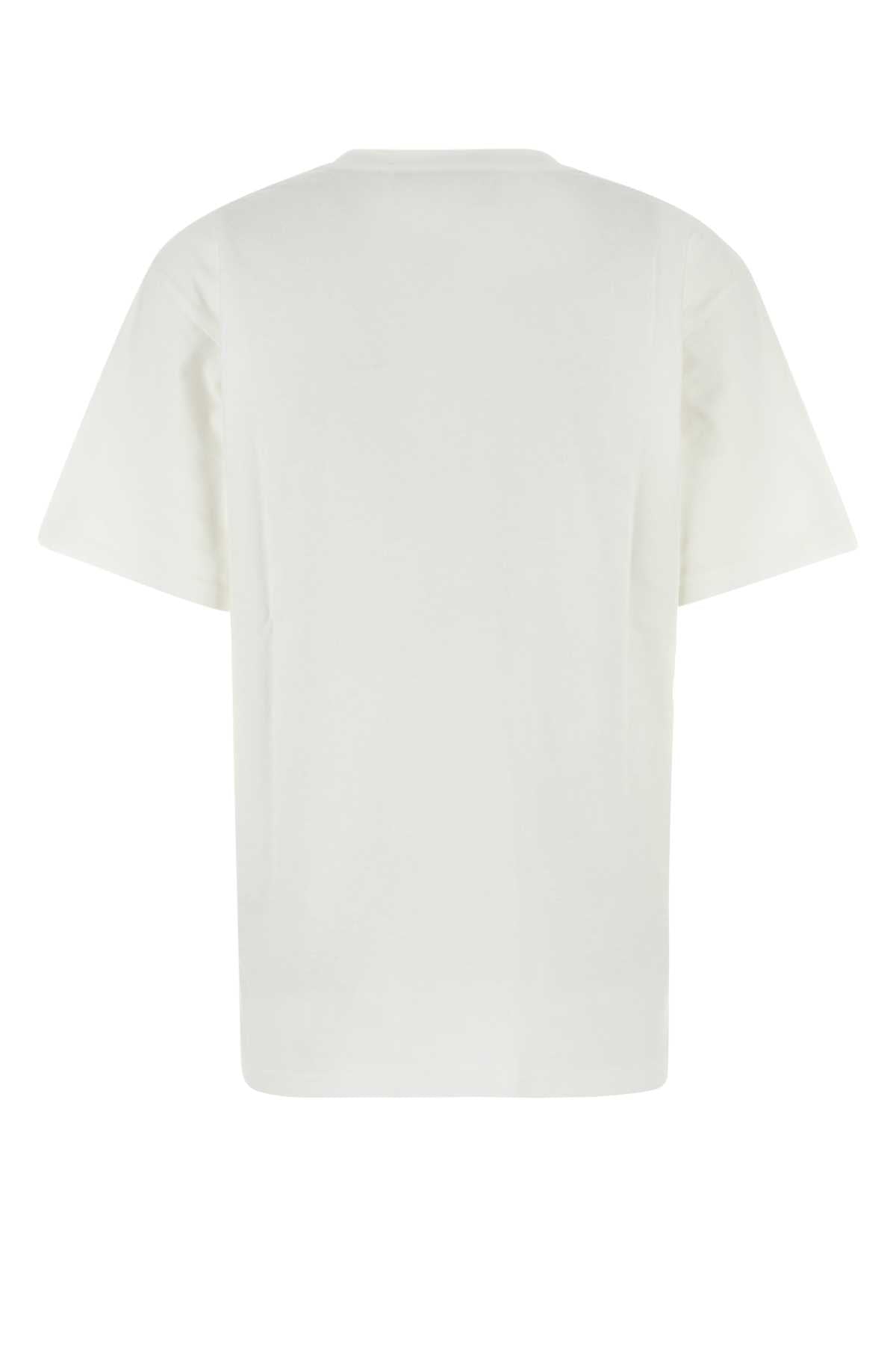 Valentino Garavani Women White Cotton T-Shirt VALENTINO GARAVANI