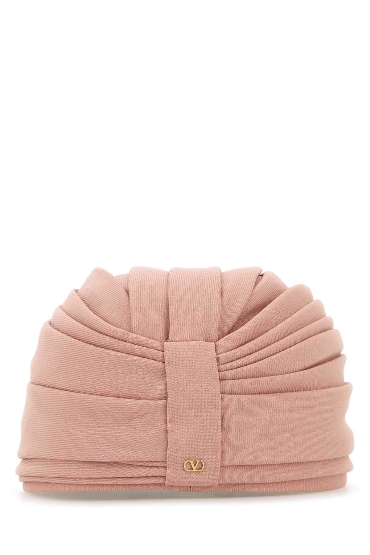 Valentino Garavani Women Pink Wool Turban VALENTINO GARAVANI