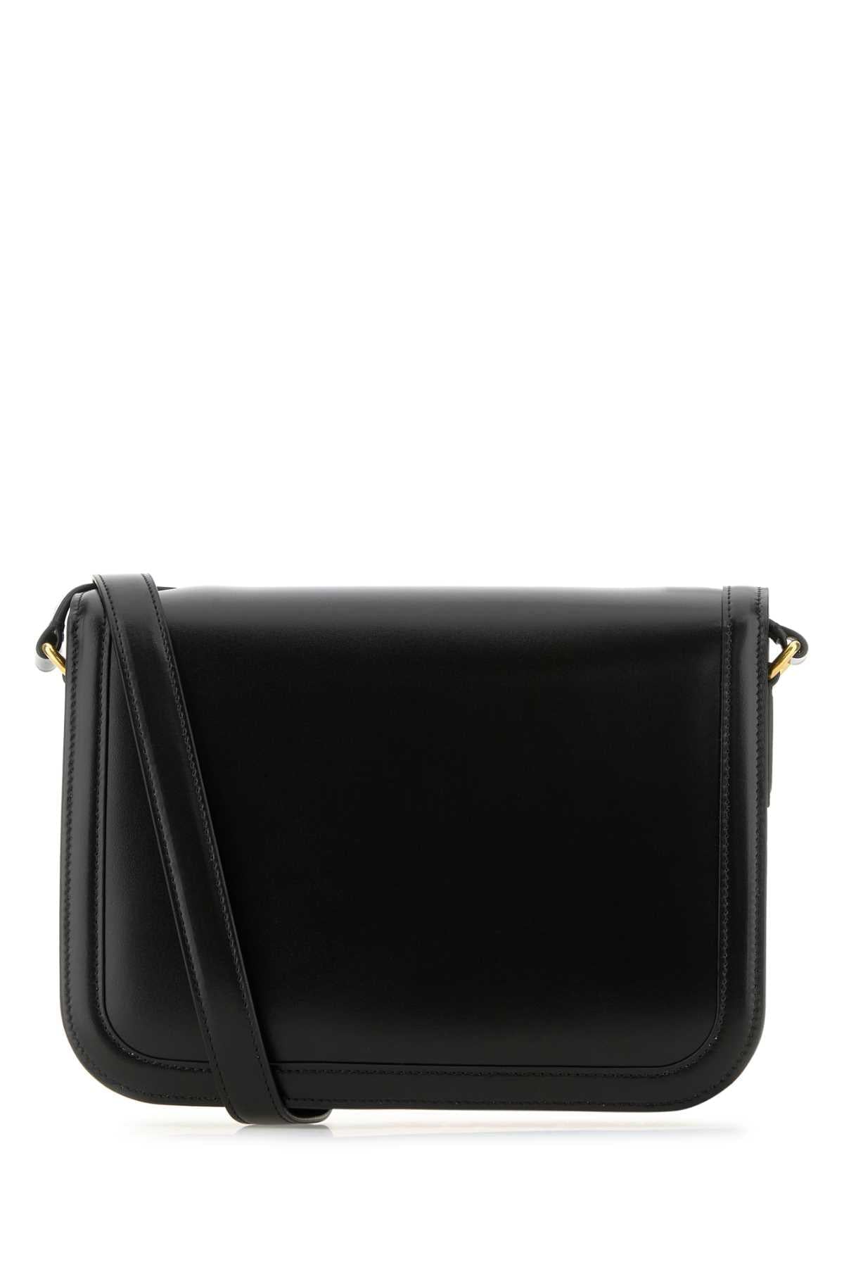 Valentino Garavani Women Black Leather 9To5 Shoulder Bag VALENTINO GARAVANI