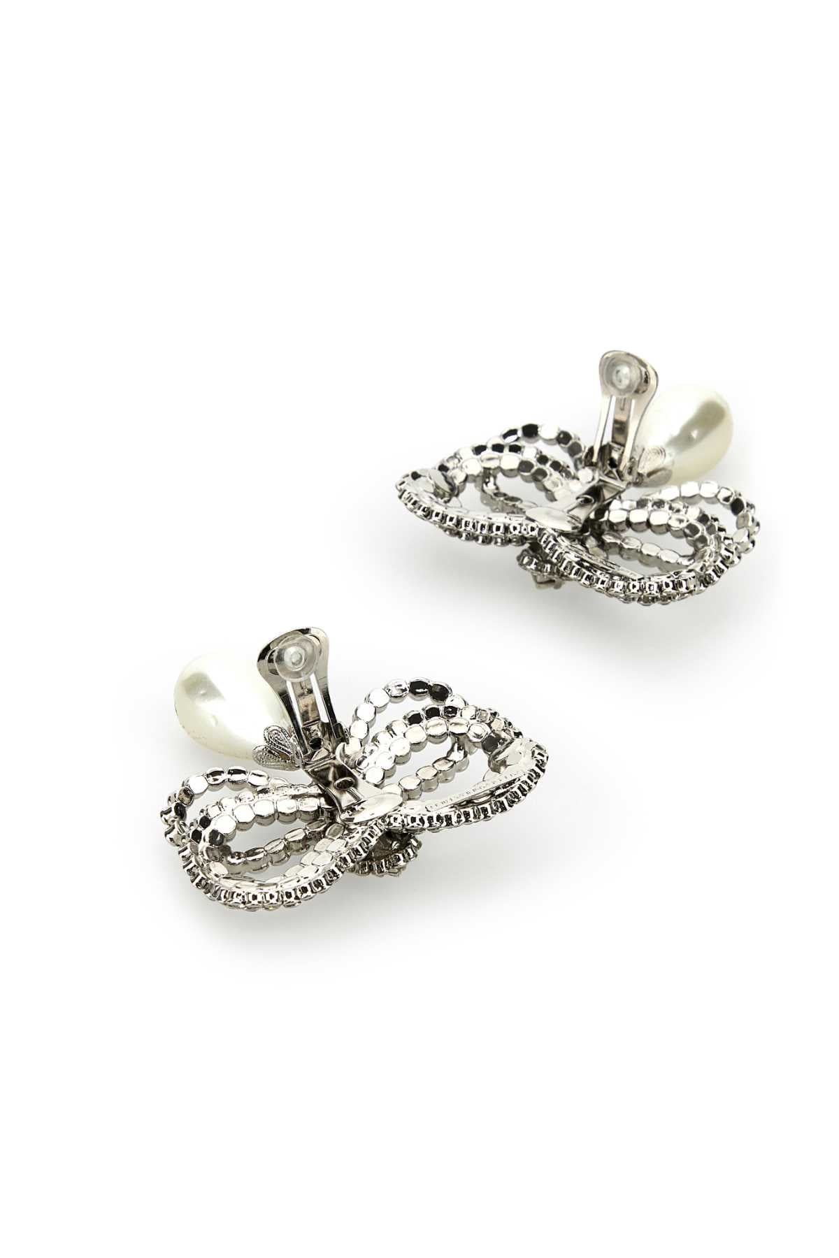 Alessandra Rich Women Embellished Metal Earrings ALESSANDRA RICH