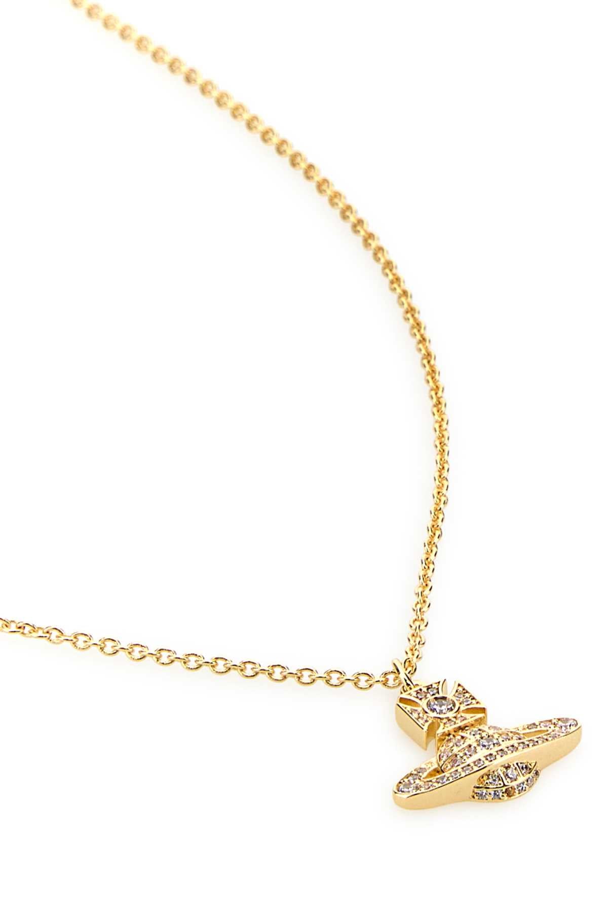 Vivienne Westwood Women Gold Metal Carmela Necklace VIVIENNE WESTWOOD