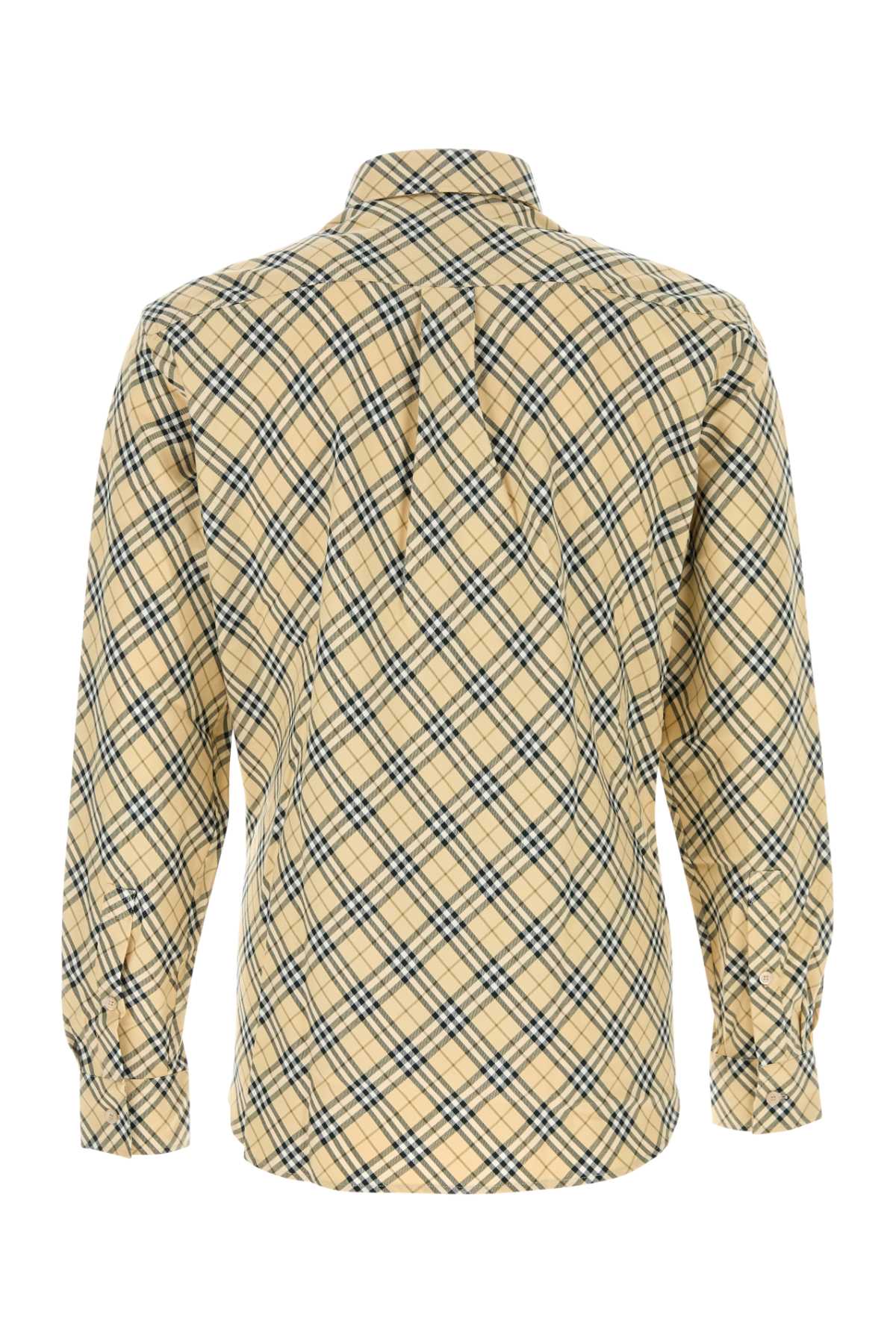 Burberry Men Embroidered Cotton Shirt BURBERRY