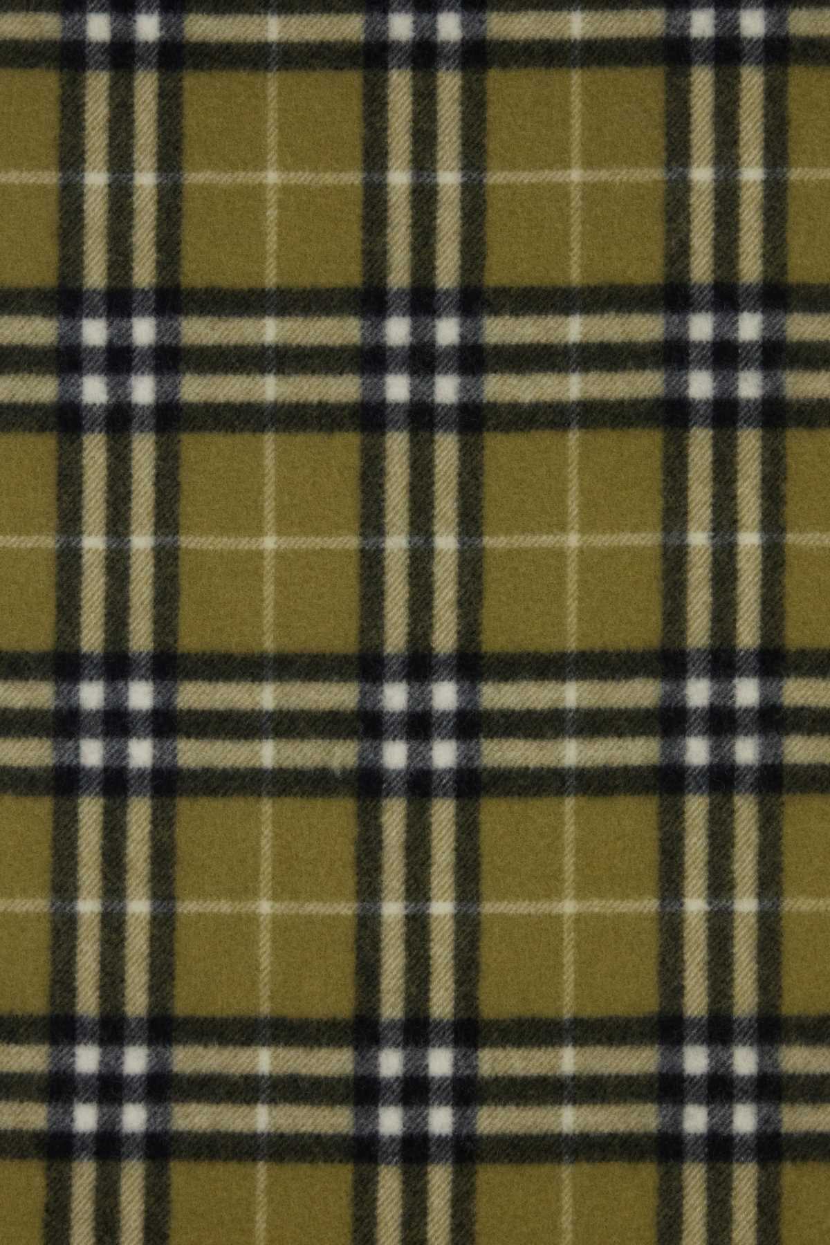 Burberry Unisex Embroidered Cashmere Scarf BURBERRY