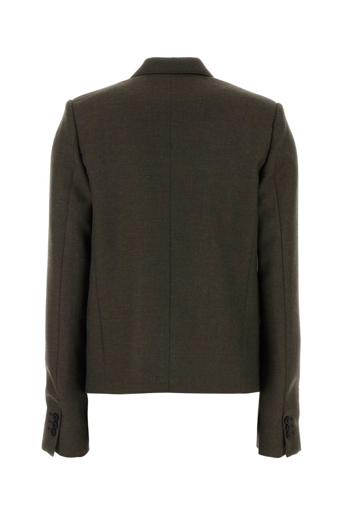 Loewe Women Brown Wool Blazer LOEWE