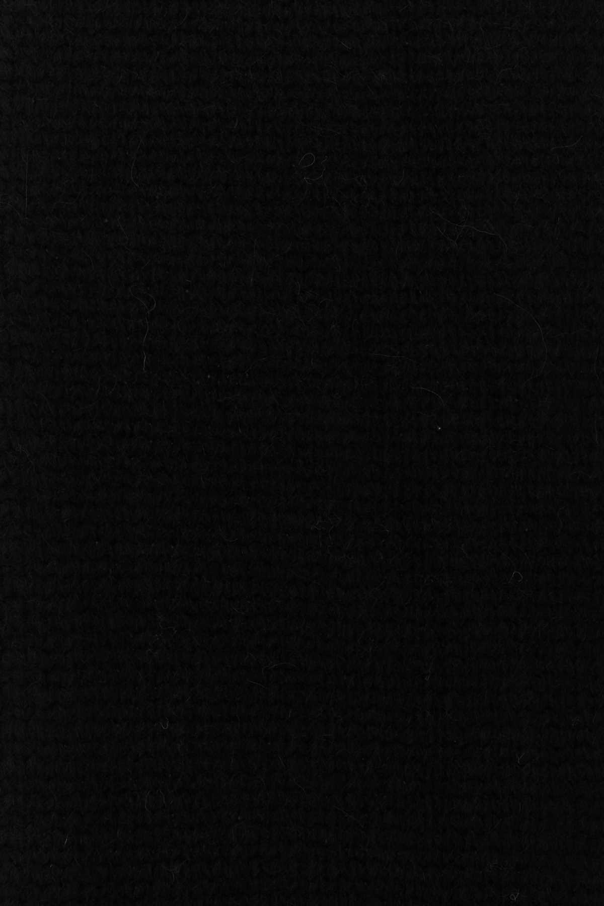 Loewe Women Black Alpaca Blend Scarf LOEWE