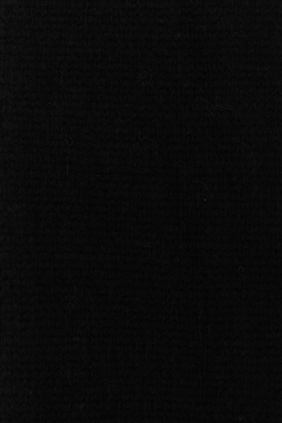 Loewe Women Black Alpaca Blend Scarf LOEWE