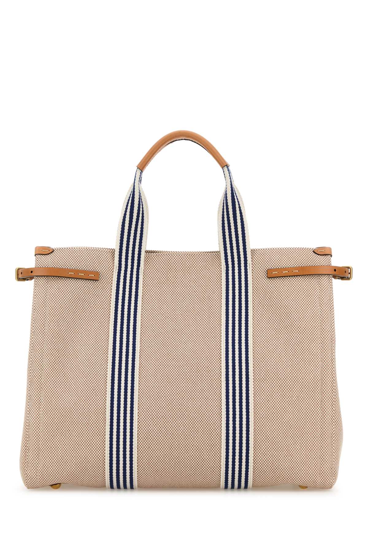 Valentino Garavani Men Two-Tone Canvas Antibes Shopping Bag VALENTINO GARAVANI