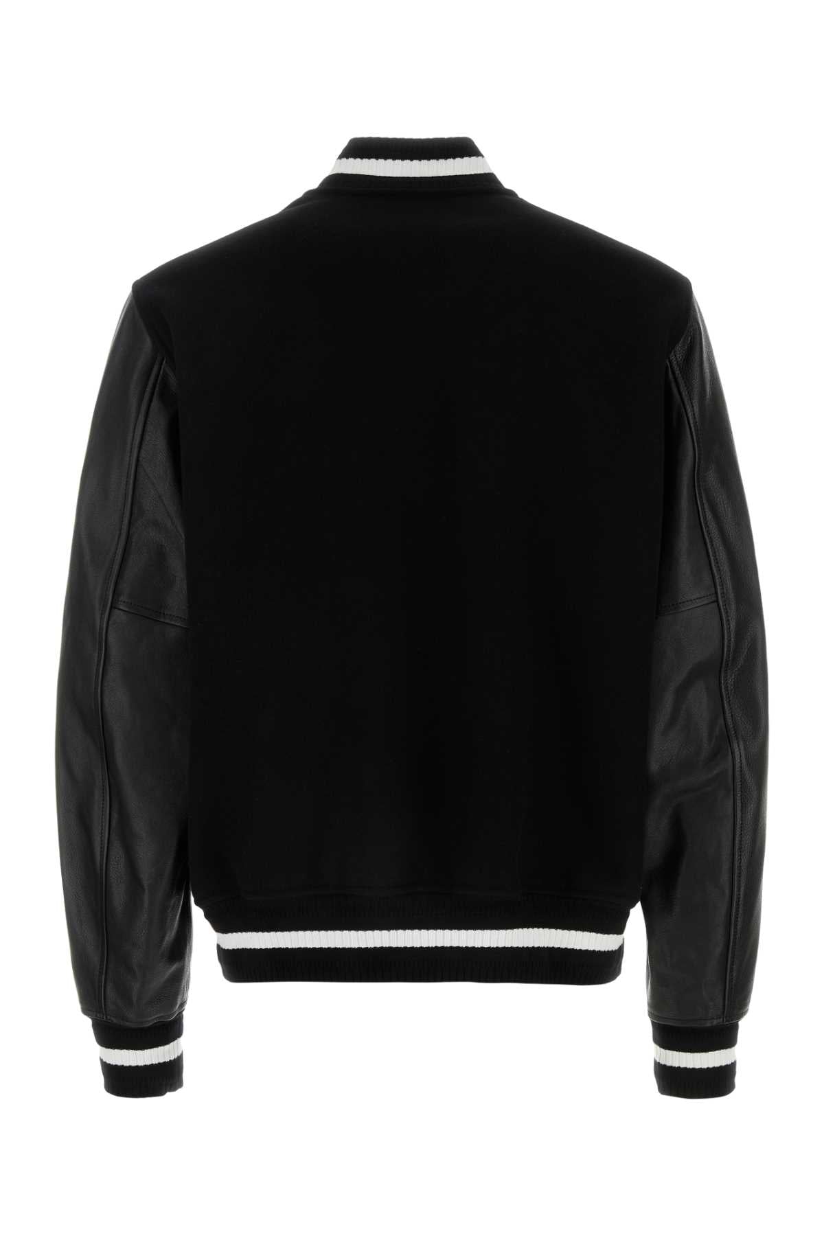 Givenchy Men Black Wool Blend Jacket GIVENCHY