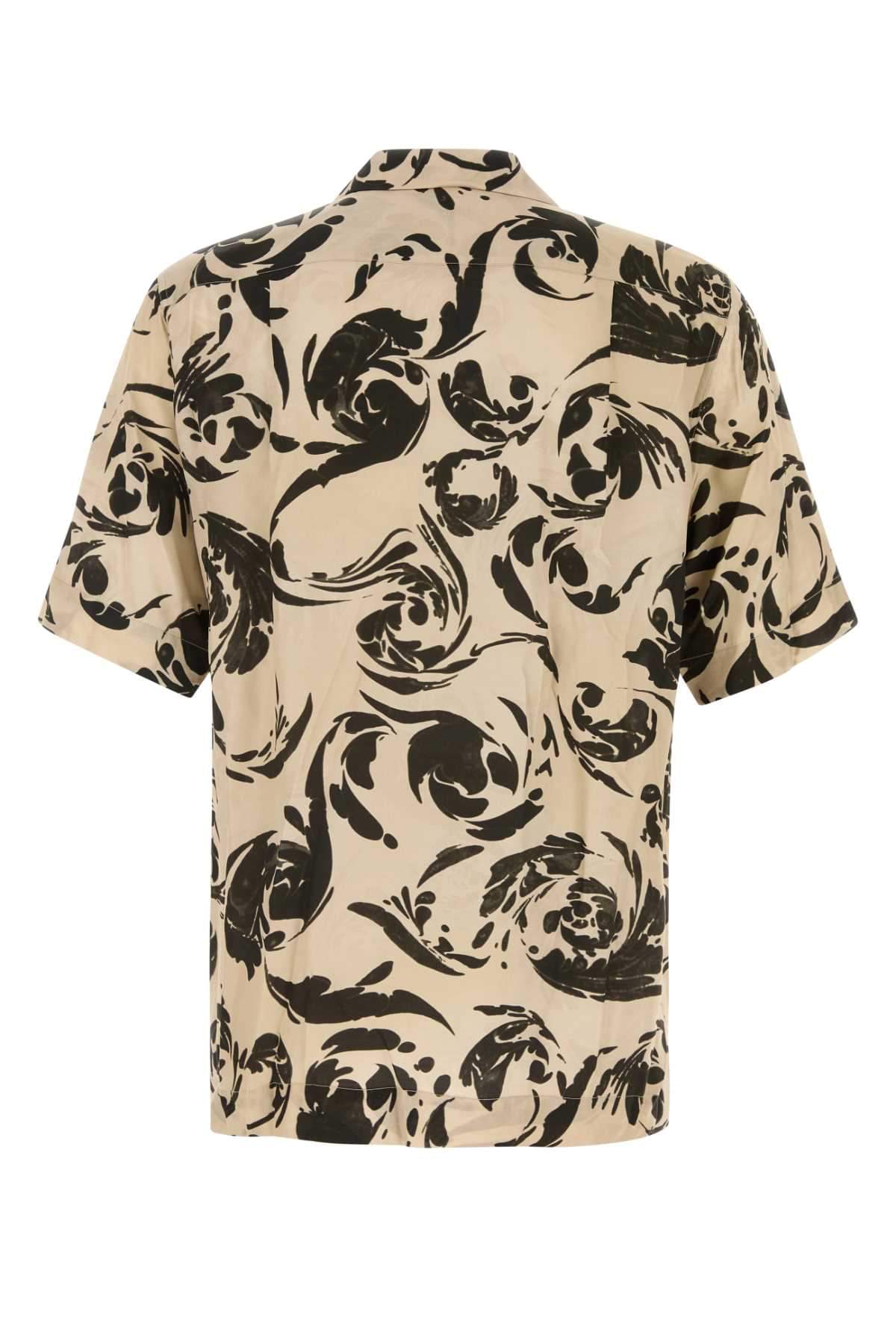 Dries Van Noten Men Printed Viscose Carltone Shirt DRIES VAN NOTEN