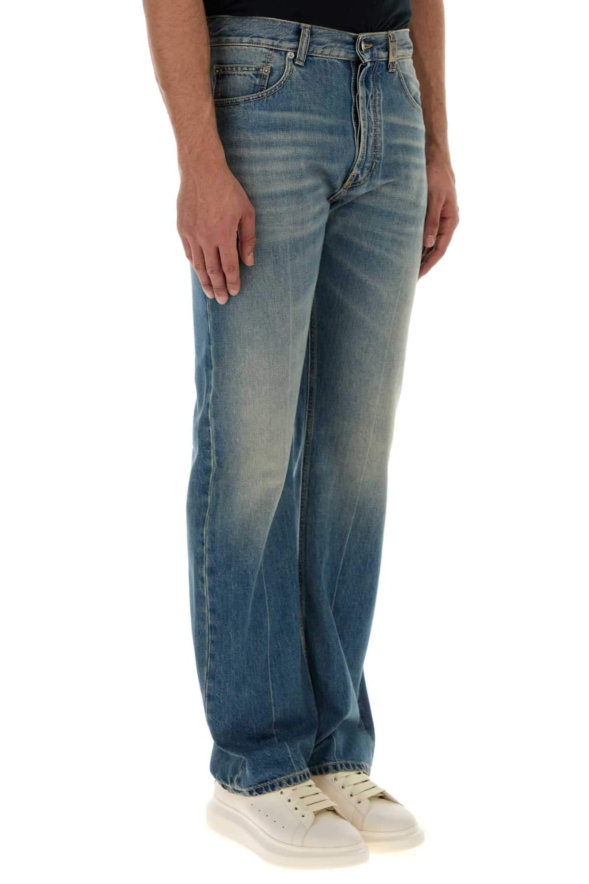 Alexander Mcqueen Men Denim Jeans ALEXANDER MCQUEEN