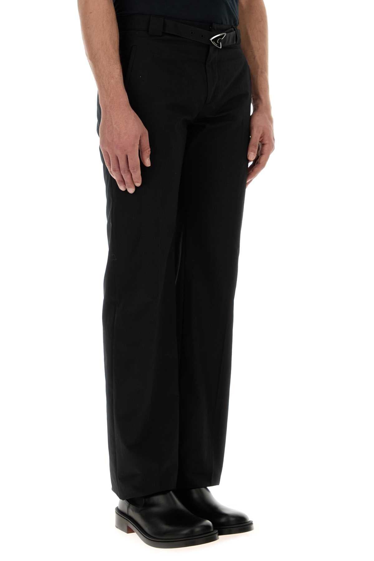 Alexander Mcqueen Men Black Cotton Blend Pant ALEXANDER MCQUEEN