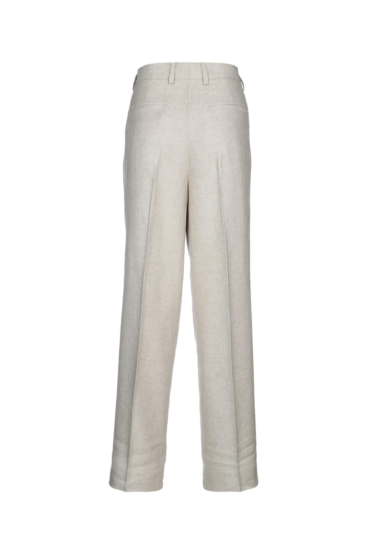 Toteme Women Double-Pleat Straight Trousers TOTEME