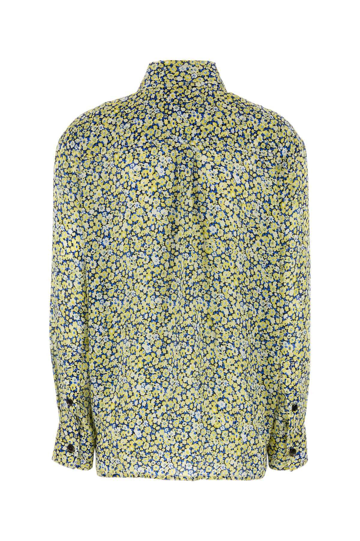 Bottega Veneta Women Printed Silk Shirt BOTTEGA VENETA