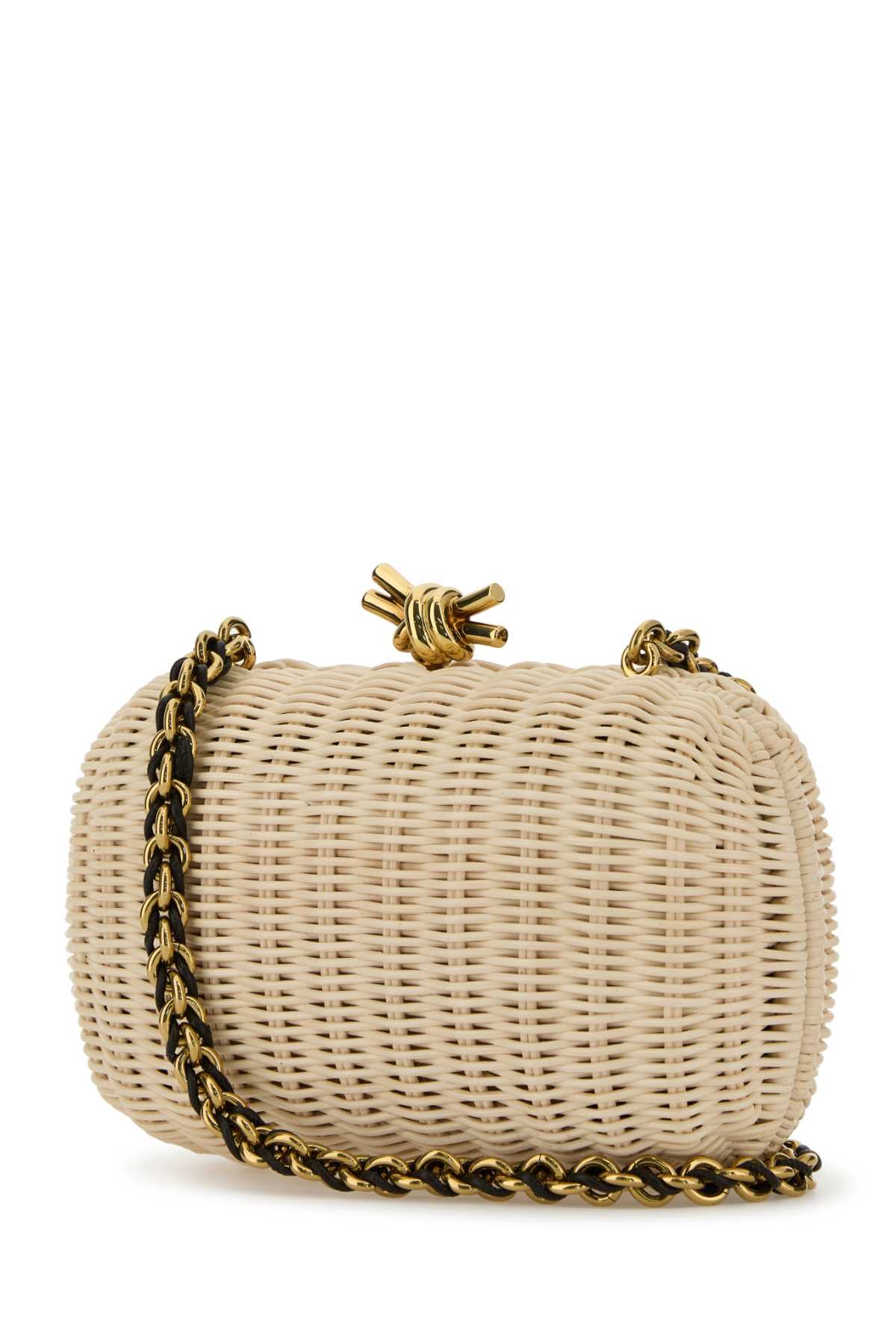 Bottega Veneta Women Raffia Knot Clutch BOTTEGA VENETA
