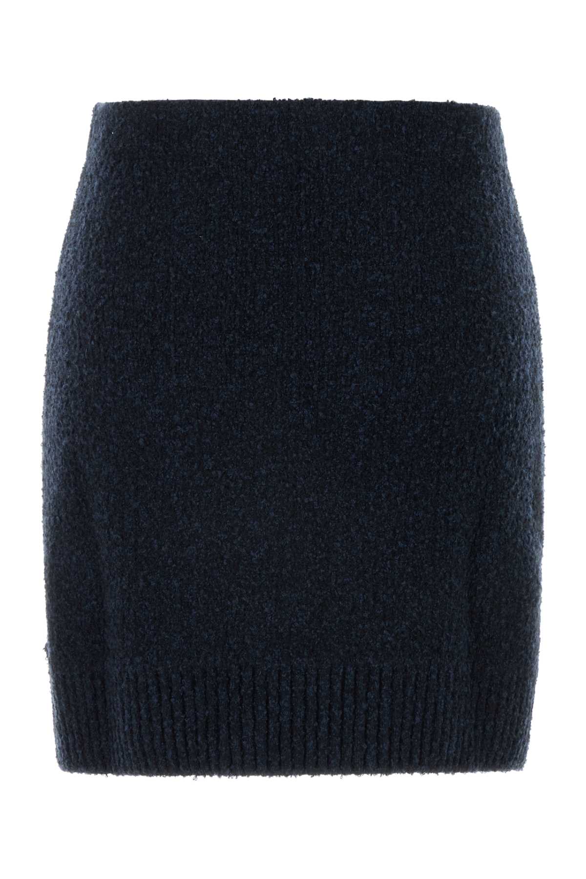 Bottega Veneta Women Midnight Blue Boucle Mini Skirt BOTTEGA VENETA