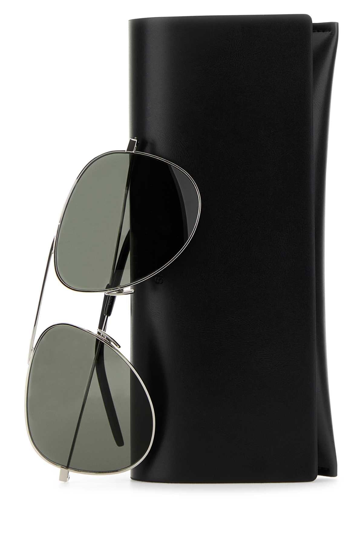 Saint Laurent Women Silver Metal Sl 800 Sunglasses SAINT LAURENT