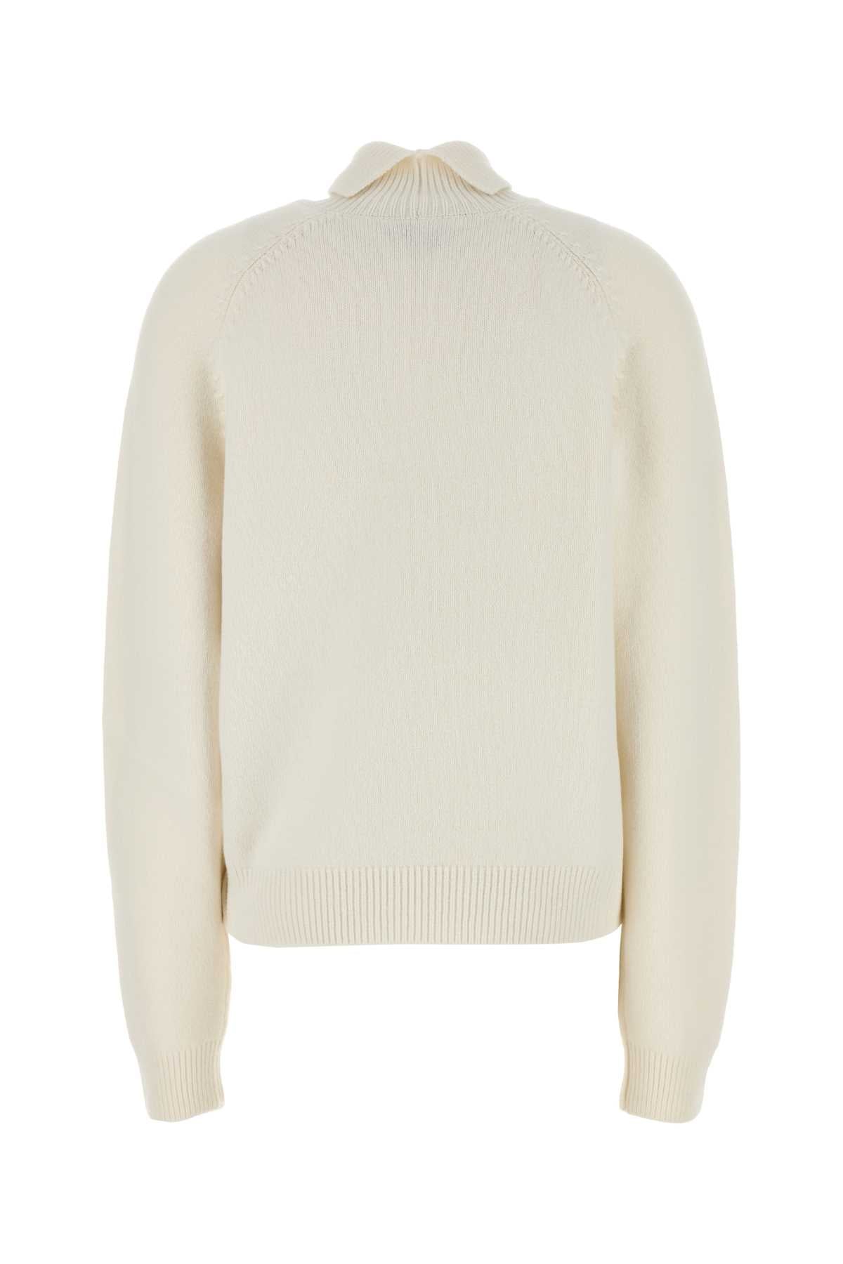 Fendi Women White Cashmere Blend Sweater FENDI