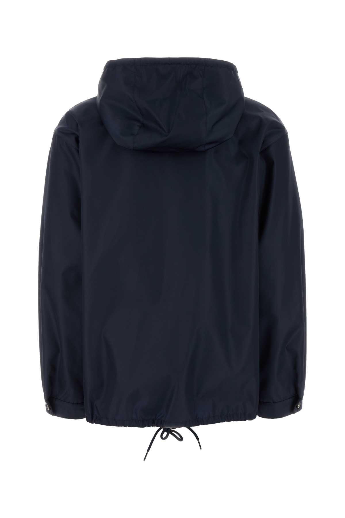 Prada Women Dark Blue Re-Nylon Jacket PRADA