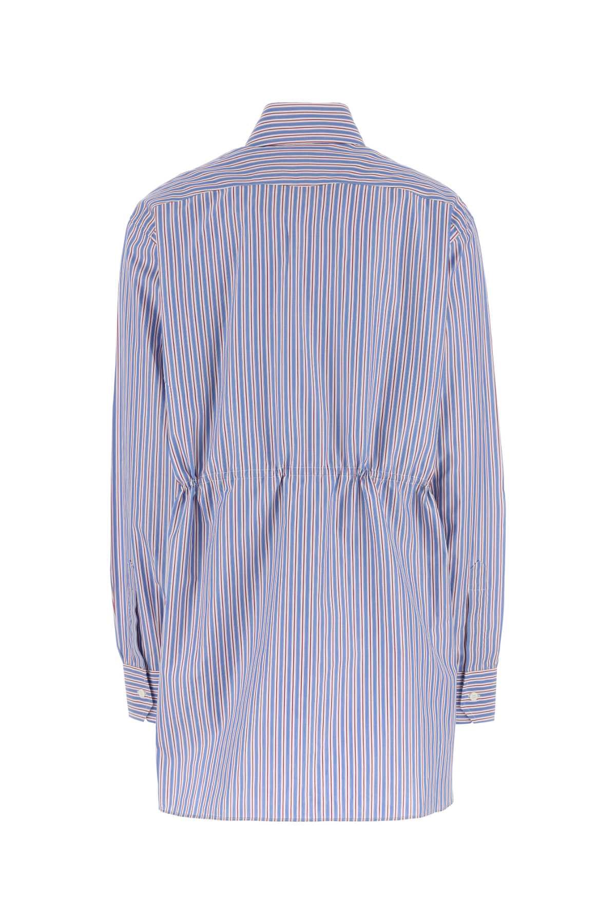 Prada Women Embroidered Poplin Shirt PRADA