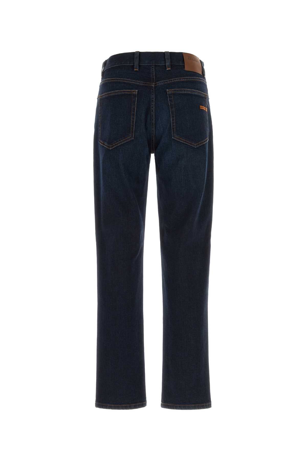 Zegna Men Stretch Denim Jeans ZEGNA