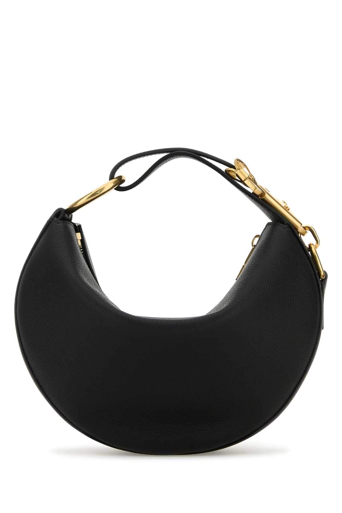 Burberry Women Black Leather Handbag BURBERRY