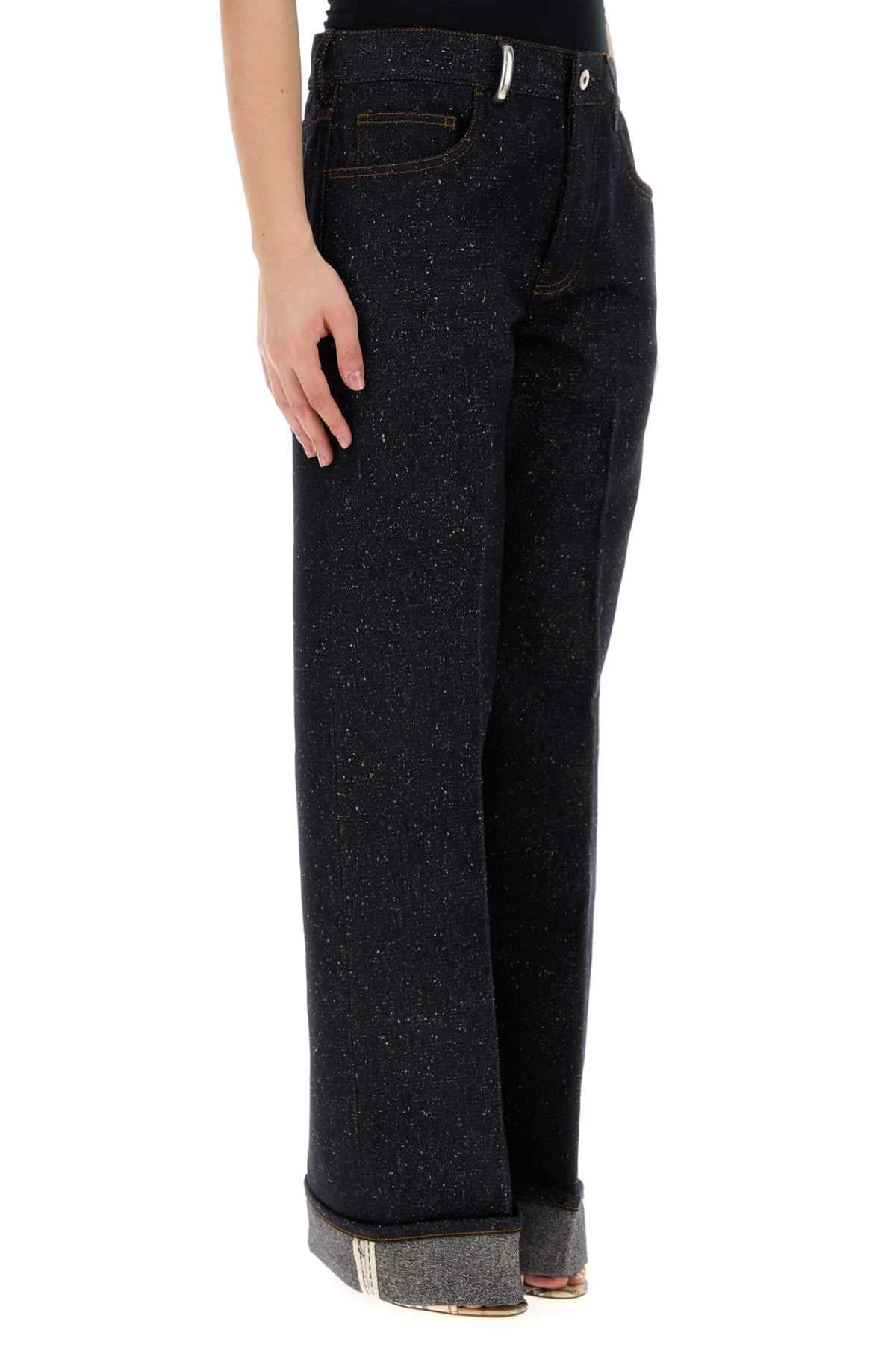 Burberry Women Dark Blue Denim Jeans BURBERRY