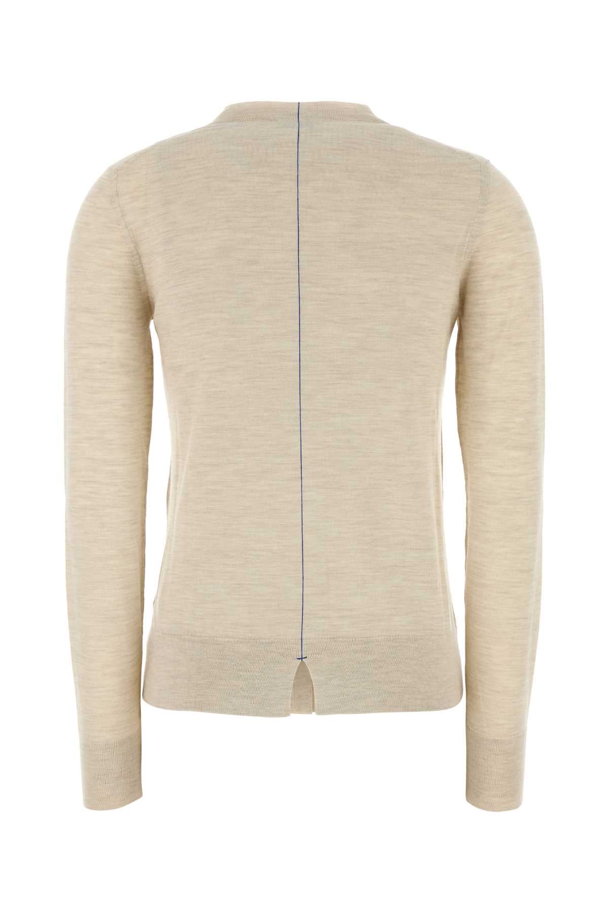 Burberry Women Sand Wool Cardigan BURBERRY