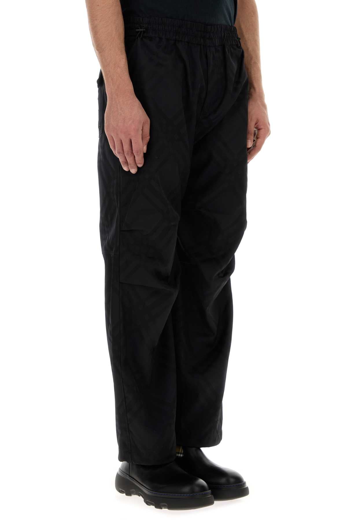 Burberry Men Black Nylon Pant BURBERRY